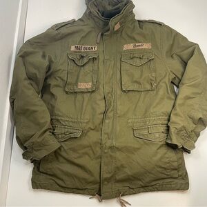Brandit Classic M65 Giant Jacket Military Removable Lining Olive size L